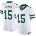 New York Jets #15 Brett Rypien 2023 F.U.S.E. White Throwback Vapor Untouchable Limited Stitched Jersey