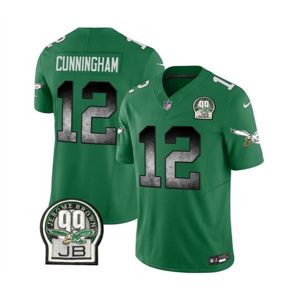 Philadelphia Eagles #12 Randall Cunningham Green 2023 F.U.S.E. Throwback Vapor Untouchable Limited Stitched Jersey