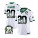 Philadelphia Eagles #20 Brian Dawkins White 2023 F.U.S.E. Throwback Vapor Untouchable Limited Stitched Jersey
