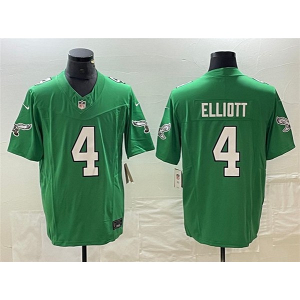Philadelphia Eagles #4 Jake Elliott Green 2023 F.U.S.E. Vapor Untouchable Limited Stitched Jersey