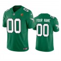 Philadelphia Eagles Custom Green 2023 F.U.S.E. Throwback With John Madden Patch Vapor Limited Stitched Jersey