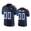 Tennessee Titans Custom Navy 2023 F.U.S.E. With John Madden Patch Vapor Limited Stitched Jersey