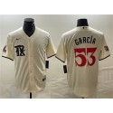 Texas Rangers #53 Adolis García Cream City Connect Cool Base Stitched Jersey