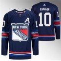 New York Rangers #10 Artemi Panarin Navy Stitched Jersey