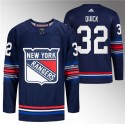 New York Rangers #32 Jonathan Quick Navy Stitched Jersey