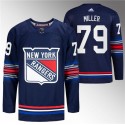 New York Rangers #79 K'Andre Miller Navy Stitched Jersey
