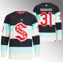 Seattle Kraken #31 Philipp Grubauer Deep Sea Blue 2024 Winter Classic Primegreen Stitched Jersey