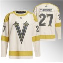 Vegas Golden Knights #27 Shea Theodore Cream 2024 Winter Classic Breakaway Stitched Jersey
