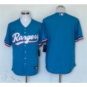 Texas Rangers Blank Blue Cool Base Stitched Jersey