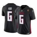 Atlanta Falcons #6 Younghoe Koo Black 2023 F.U.S.E. With John Madden Patch Vapor Limited Stitched Jersey