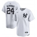 New York Yankees #24 Alex Verdugo White 2024 Away Limited Cool Base Stitched Jersey