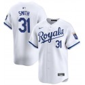 Kansas City Royals #31 Will Smith White 2024 Home Limited Cool Base Stitched Jersey
