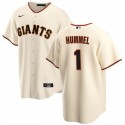 San Francisco Giants #1 Cooper Hummel Cream Cool Base Stitched Jersey