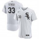 Chicago White Sox #33 Max Stassi White Flex Base Stitched Jersey