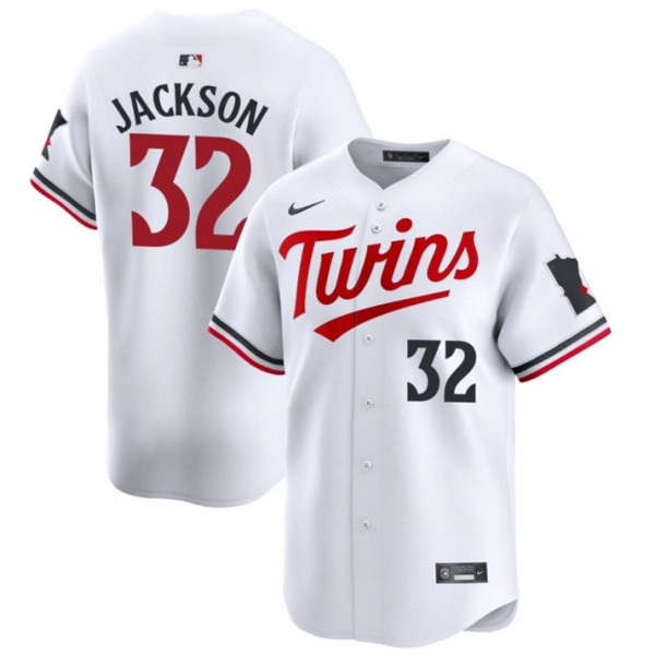 Minnesota Twins #32 Jay Jackson White 2024 Home Limited Cool Base Stitched Jersey