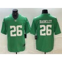 Philadelphia Eagles #26 Saquon Barkley Green Vapor Untouchable Limited Stitched Jersey