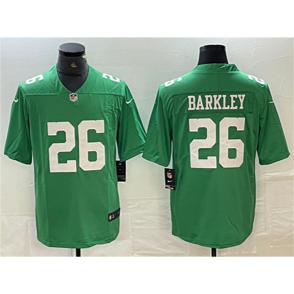 Philadelphia Eagles #26 Saquon Barkley Green Vapor Untouchable Limited Stitched Jersey