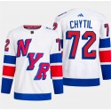New York Rangers #72 Filip Chytil White 2024 Stadium Series Stitched Jersey