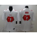 San Francisco 49ers #97 Nick Bosa White Shadow Logo Limited Stitched Jersey