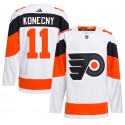 Philadelphia Flyers #11 Travis Konecny White 2024 Stadium Series Stitched Jersey
