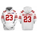 San Francisco 49ers Custom White Super Bowl LVIII Alternate Pullover Hoodie