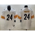 Pittsburgh Steelers #24 Joey Porter Jr. White Vapor Untouchable Limited Stitched Jersey