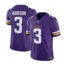 Minnesota Vikings #3 Jordan Addison Purple 2023 F.U.S.E. Vapor Untouchable Limited Stitched Jersey