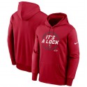 Tampa Bay Buccaneers Red 2023 NFC South Division Champions Locker Room Trophy Collection Pullover Hoodie