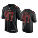 San Francisco 49ers #97 Nick Bosa Black Fashion Limited Stitched Game Jersey