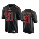 San Francisco 49ers #91 Arik Armstead Black Fashion Limited Stitched Game Jersey