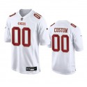 San Francisco 49ers Custom White Fashion Limited Stitched Game Jersey