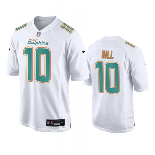 Miami Dolphins #10 Tyreek Hill White Fashion Vapor Untouchable Stitched Jersey