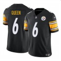 Pittsburgh Steelers #6 Patrick Queen Black F.U.S.E. Vapor Untouchable Limited Stitched Jersey