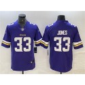 Minnesota Vikings #33 Aaron Jones Purple Vapor Untouchable Limited Stitched Jersey