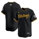 Pittsburgh Pirates Blank Black Alternate Limited Stitched Jersey