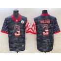 Pittsburgh Steelers #3 Russell Wilson Camo USA Flag Limited Stitched Jersey