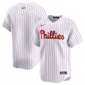 Philadelphia Phillies Blank White Home Limited Stitched Jersey