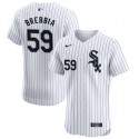 Chicago White Sox #59 John Brebbia White Elite Stitched Jersey