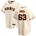 San Francisco Giants #63 Ethan Small Cream Cool Base Stitched Jersey