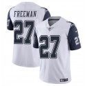 Dallas Cowboys #27 Royce Freeman White Color Rush Limited Stitched Jersey