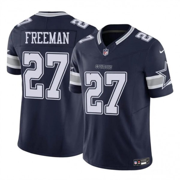 Dallas Cowboys #27 Royce Freeman Navy 2023 F.U.S.E Vapor Untouchable Limited Stitched Jersey