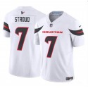 Houston Texans Custom White 2024 Vapor F.U.S.E. Limited Stitched Jersey
