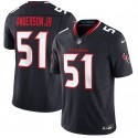 Houston Texans Custom Navy 2024 F.U.S.E Vapor Stitched Jersey