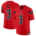 Houston Texans #3 Tank Dell Red 2024 Alternate F.U.S.E Vapor Stitched Jersey