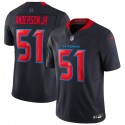 Houston Texans #51 Will Anderson Jr. Navy 2024 2nd Alternate F.U.S.E Vapor Stitched Jersey
