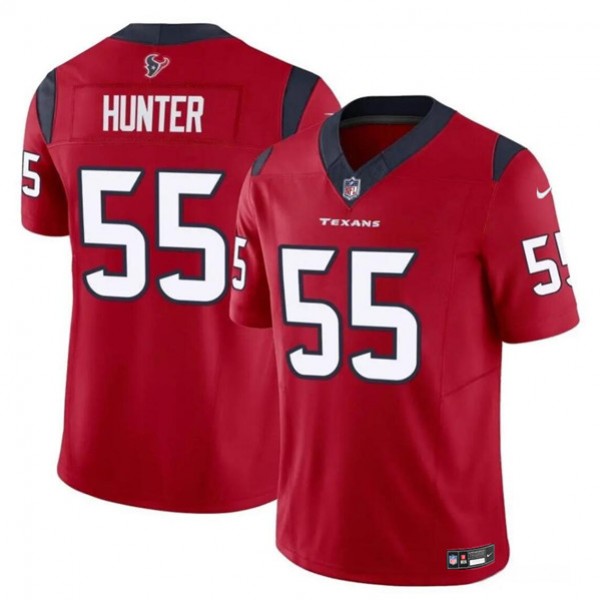Houston Texans #55 Danielle Hunter Red 2024 F.U.S.E Vapor Untouchable Limited Stitched Jersey