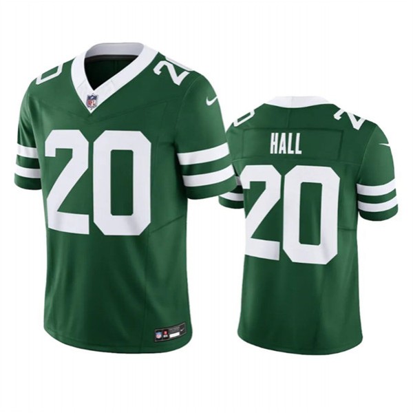 New York Jets #20 Breece Hall Green 2024 F.U.S.E. Vapor Limited Stitched Jersey
