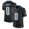 Philadelphia Eagles #0 Bryce Huff Black Vapor Untouchable Limited Stitched Jersey