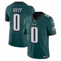 Philadelphia Eagles #0 Bryce Huff Green Vapor Untouchable Limited Stitched Jersey