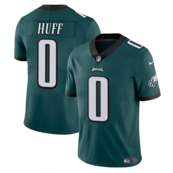 Philadelphia Eagles #0 Bryce Huff Green Vapor Untouchable Limited Stitched Jersey